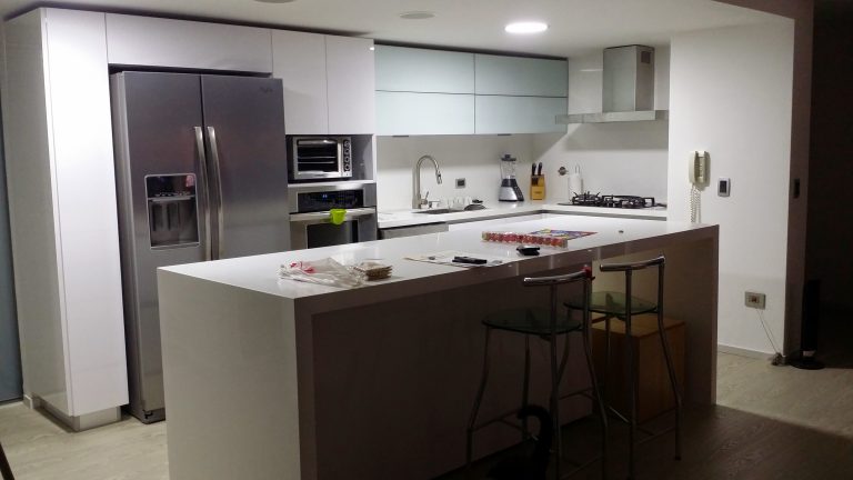 Cocina integral fabricada por Solarco