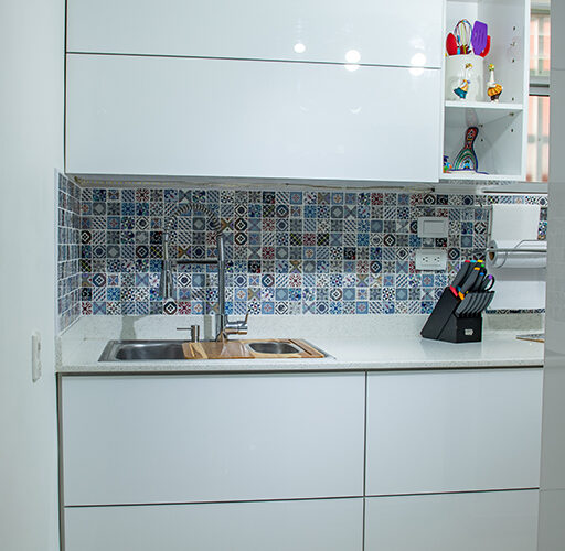 Cocina blanca